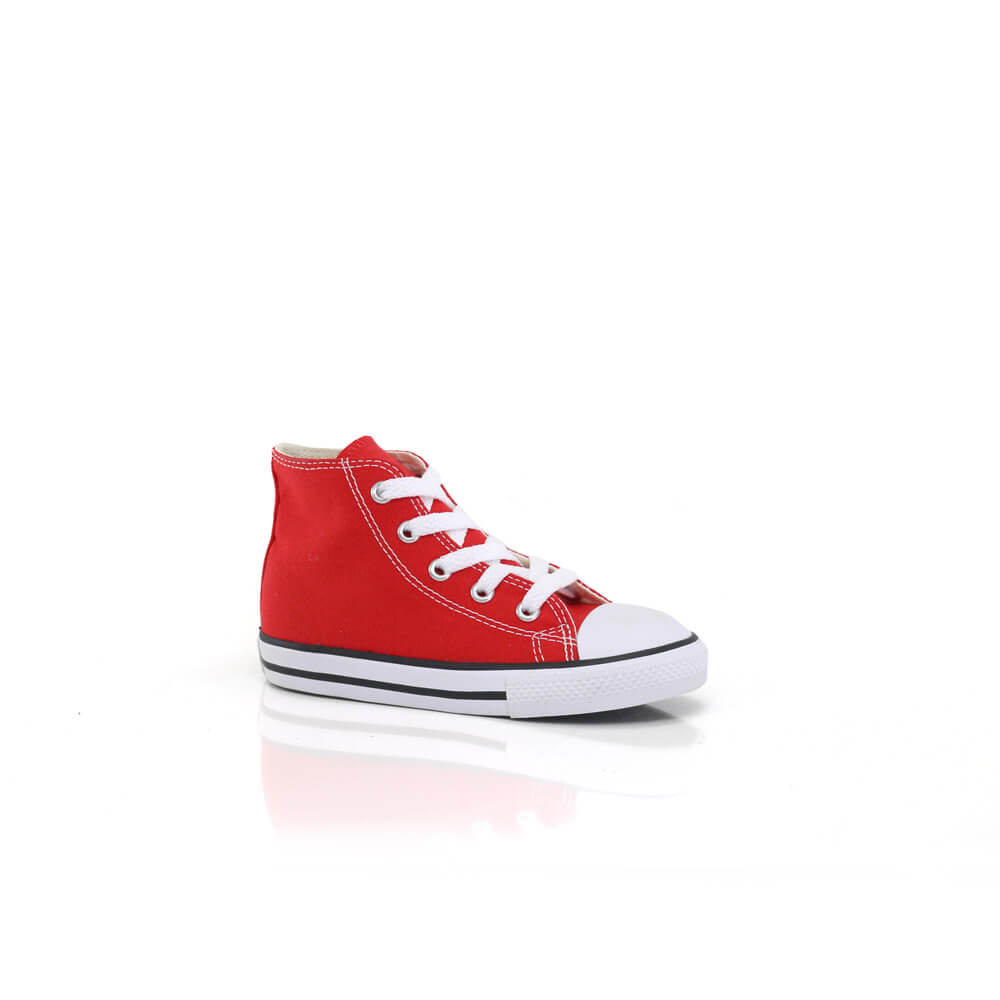 all star vermelho cano medio infantil
