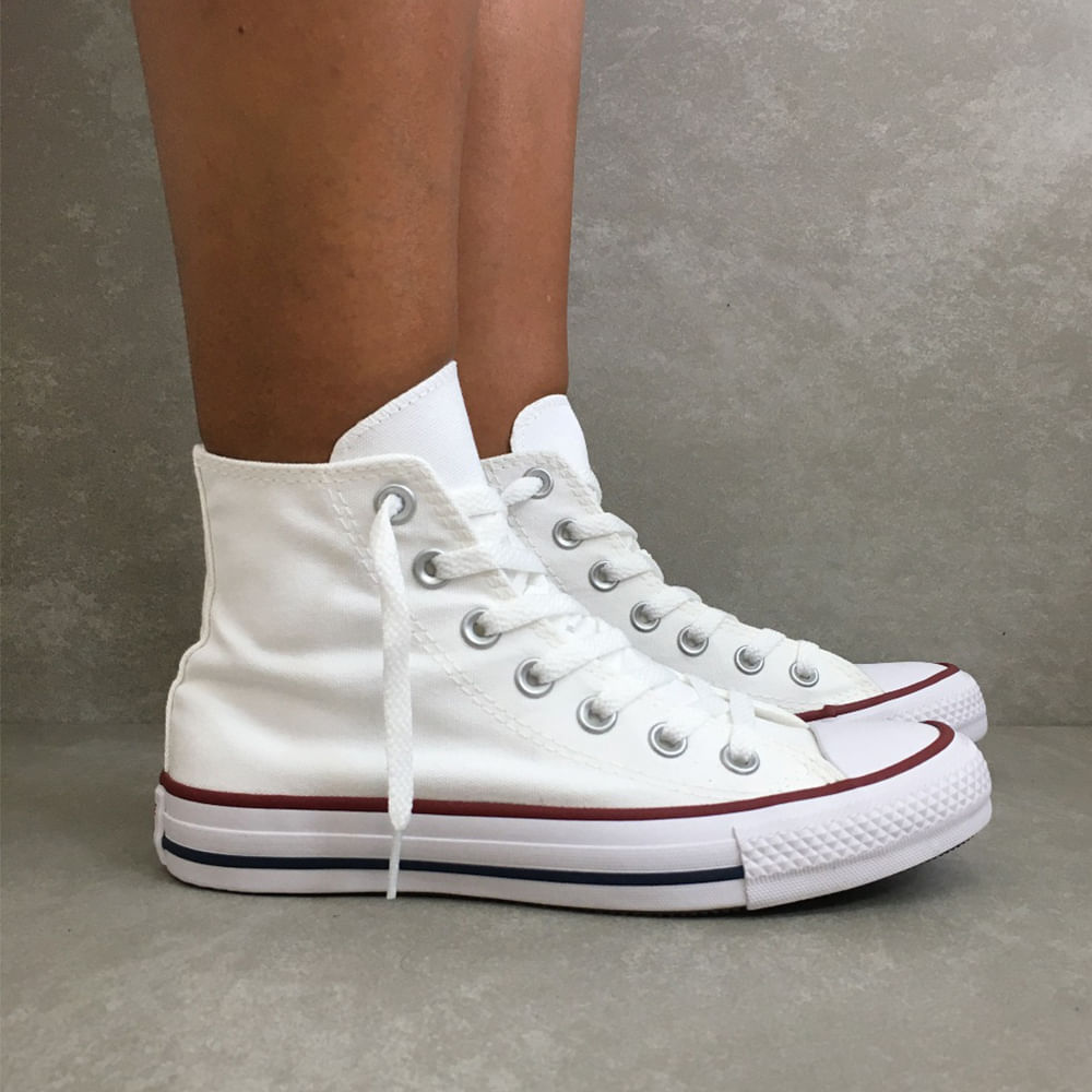 Tênis Converse All Star CT AS Core Cano Alto - Branco - Vanda Calçados