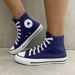 Tênis Converse All Star Plataforma - Preto - Vanda Calçados