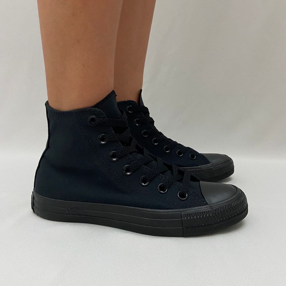 Tênis converse all star chuck taylor core hi preto :: Amil Calçados