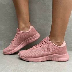 Tênis Esportivo Fila Transition Feminino - Rosa - Vanda Calçados