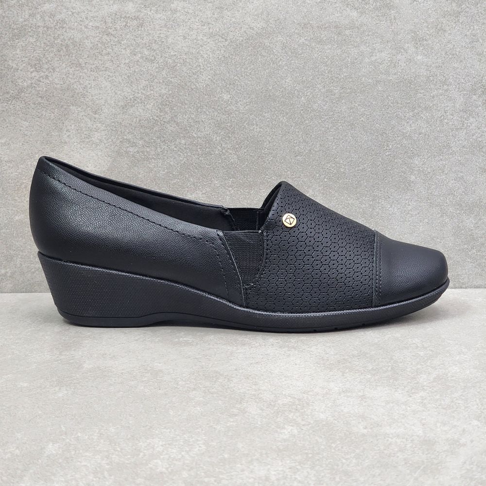 Sapato Conforto Feminino Piccadilly Preto - Calçados - Compre Já