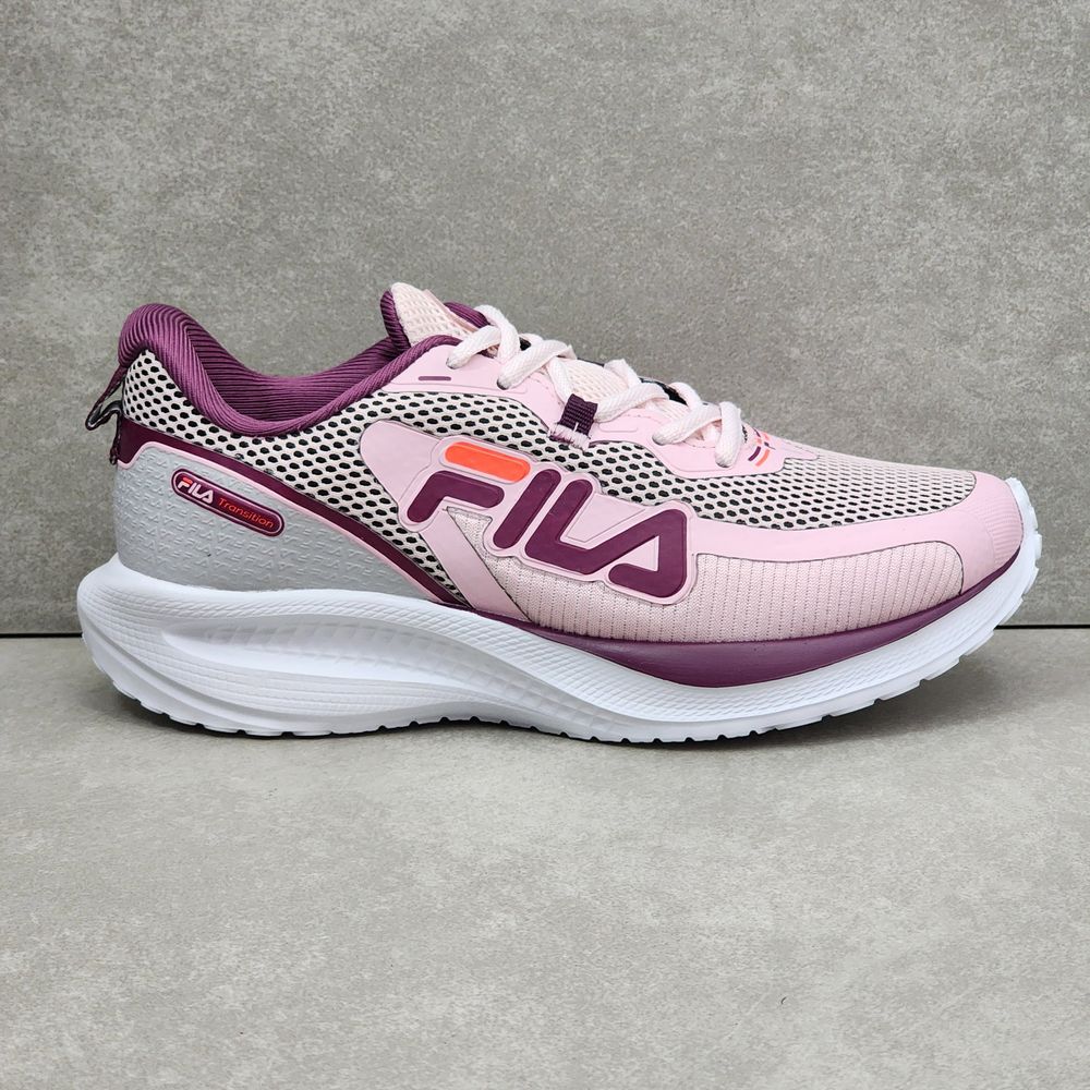 Tênis Esportivo Fila Transition Feminino - Rosa - Vanda Calçados