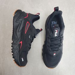 tenis-fila-venture-tracer-preto-vermelho-vandacalcados2