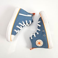 ck0909-tenis-infantil-converse-all-star-chuck-taylor-hi-mid-azul-escuro-laranja-vandinha3