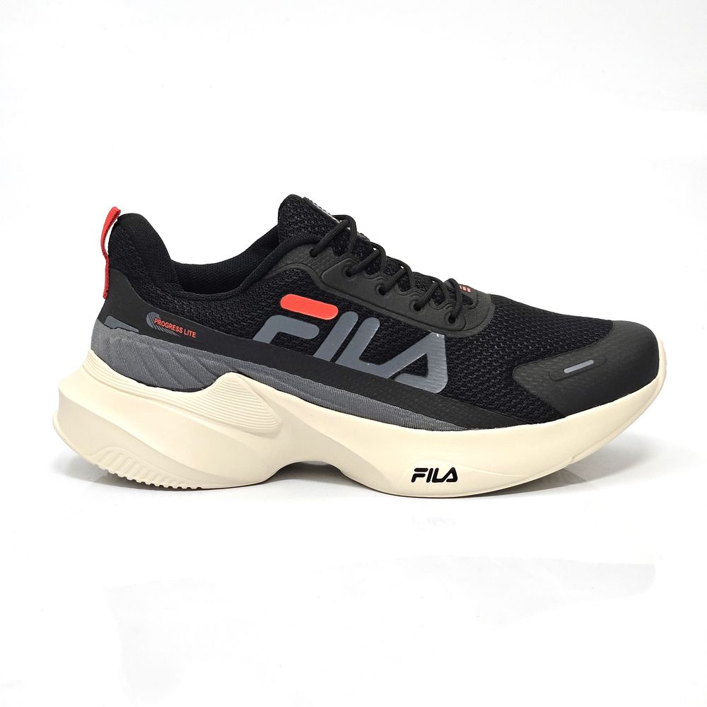 tenis-fila-masculino-progress-lite-preto-grafite-vermelho-vandacalcados--1-