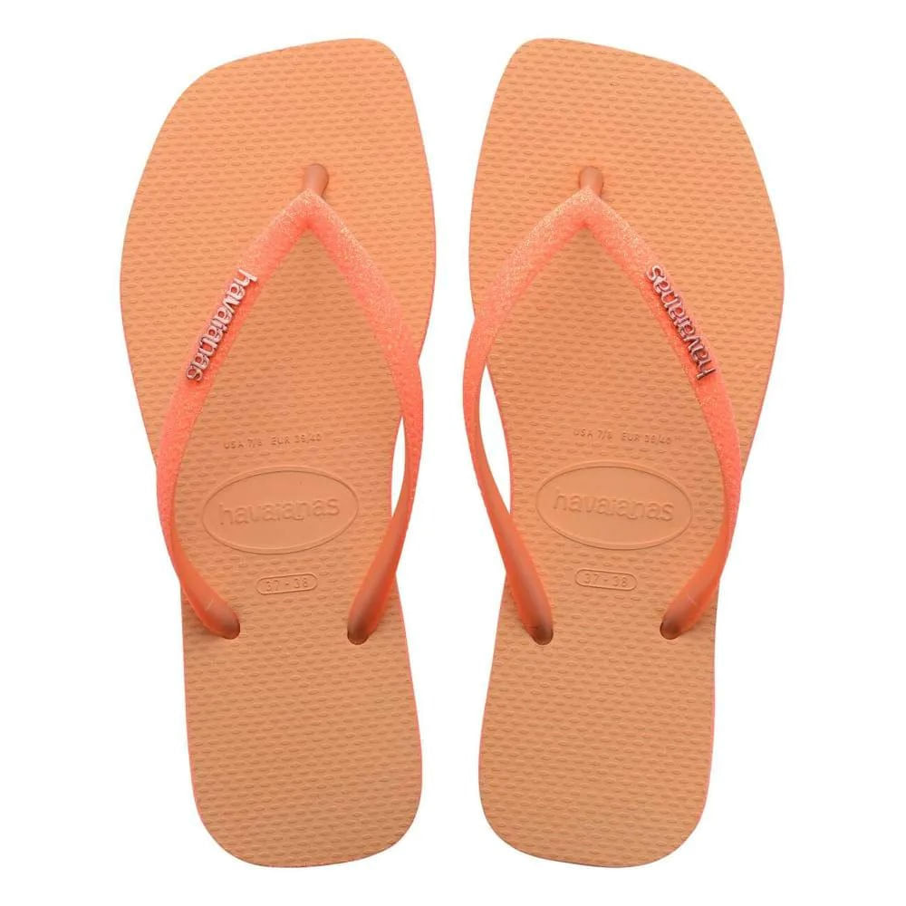 chinelo-havaianas-feminina-slim-square-sparkle-v26-pessego-vandacalcados